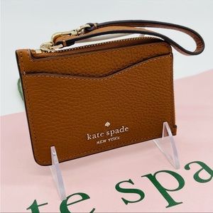 Kate Spade Leila Small Cardholder Wristlet Leather